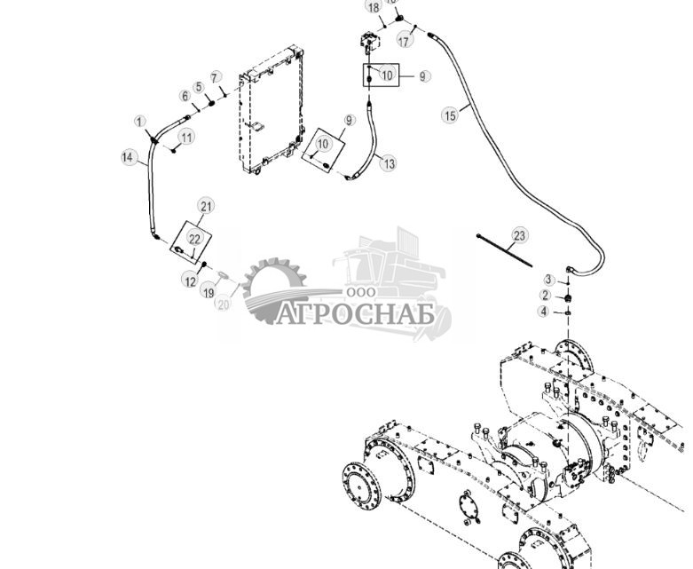 Шланги охладителя дифференциала ( - 676566) - ST874970 295.jpg